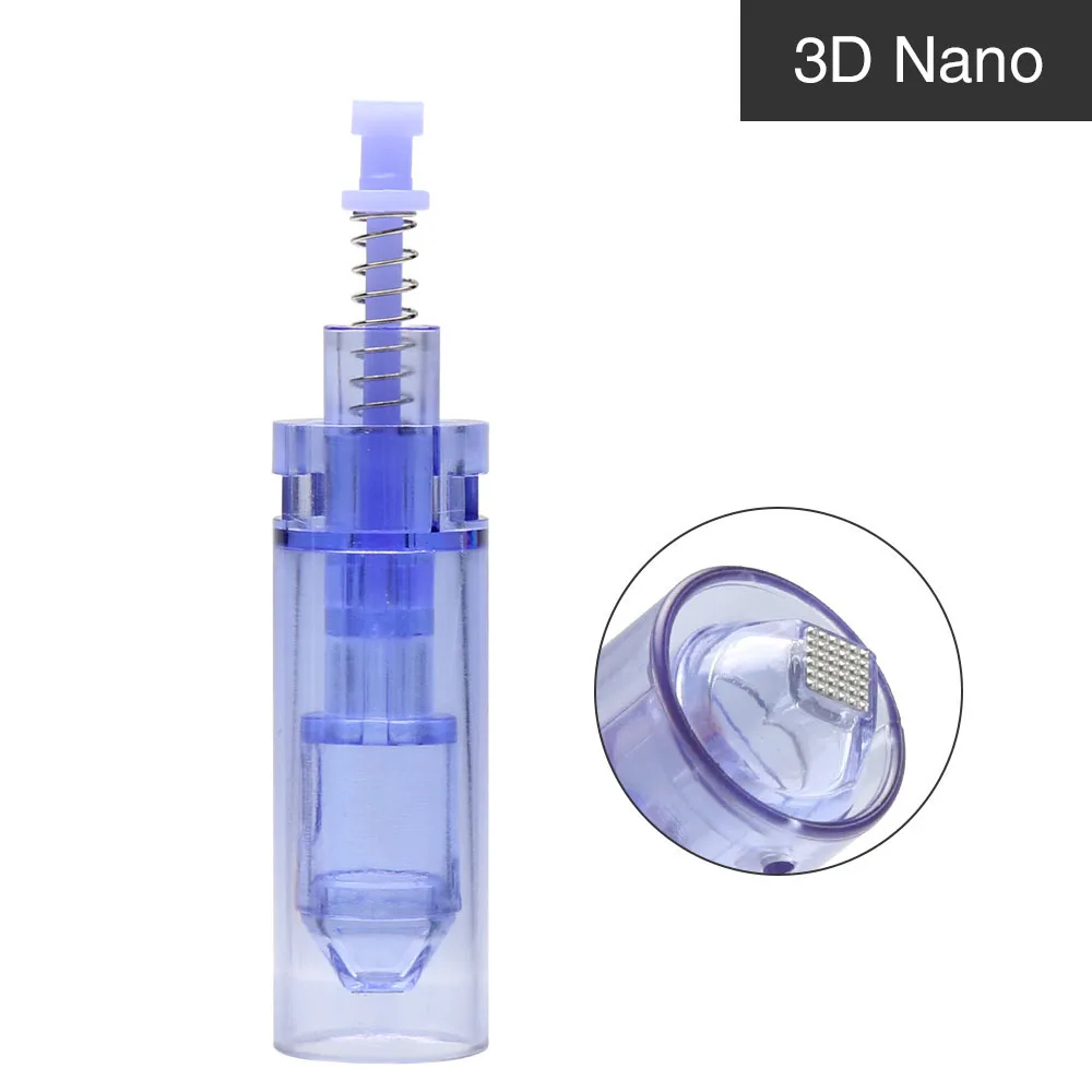 Dr. pen иглы картридж для Dr pen A1 Nano/9 pin/12 pin/36 pin/42 pin микро Сменные иглы головка ручка татуировки