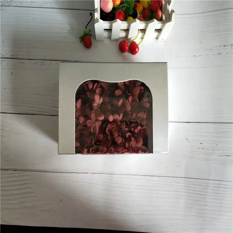 1 г Гортензия вечный цветок вечерние свадебные украшения - Цвет: Wine red