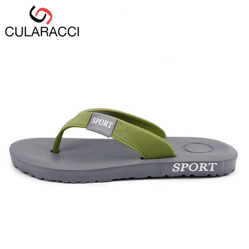 CULARACCI Лето Для мужчин пляжные Classcis сандалии просто ежедневно обувь тапочки Лидер