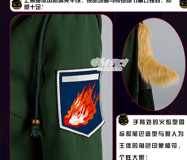 [Сток] Аниме Boku no MY HERO Academy figure Bakugou катсуки Хэллоуин версия Косплей костюмы унисекс Новинка