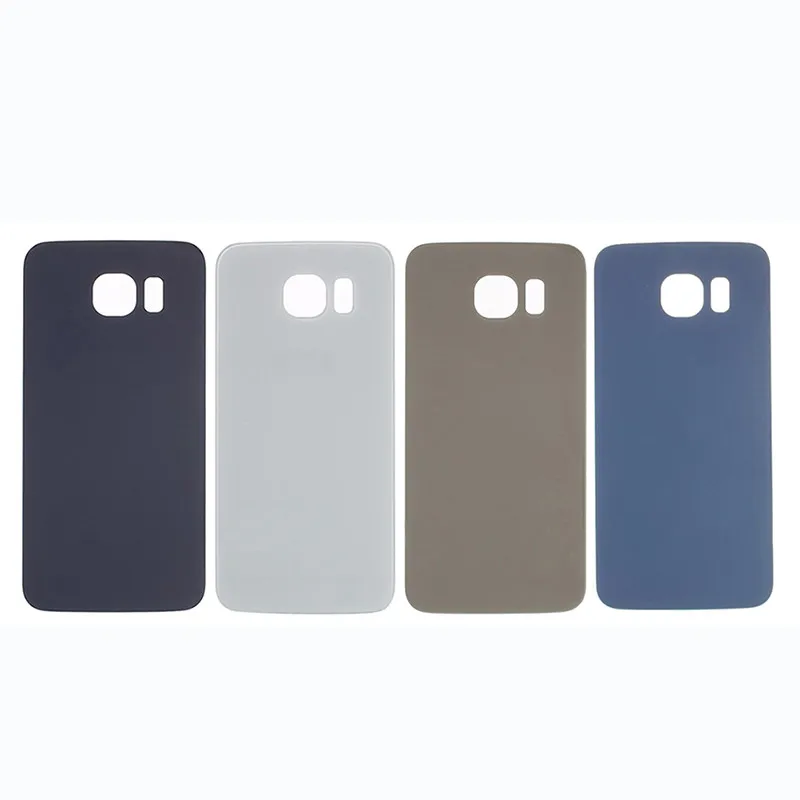 Для SAMSUNG Galaxy S6 G920 G920F Задняя крышка батареи Дверь стеклянная корпуса чехол замена |