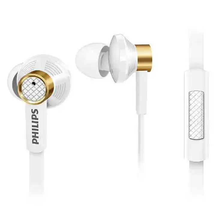 Philips Tx2 HiRes наушники с высоким разрешением HIFI fever наушники с шумоподавлением для huawei xiaomi iphone - Цвет: White