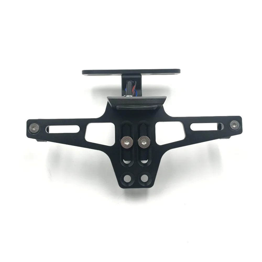 Мотоцикл Регулируемый угол алюминиевый номерной знак держатель кронштейн для Yamaha R1 R6 R3 FZ1 FZ6 MT07 MT09 XJ6 TMAX 500