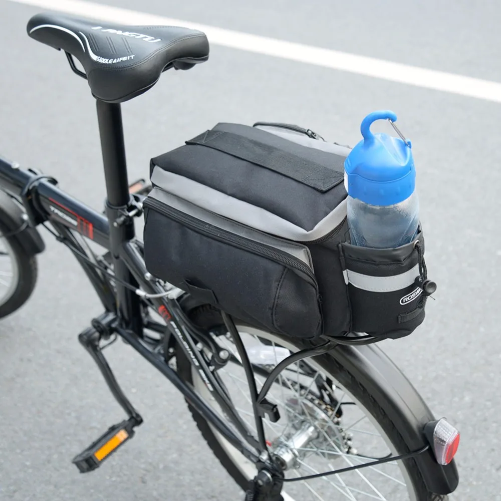 ROSWHEEL 6L велосипедная задняя стойка полка, мешок Pannier пакет сумка на плечо MTB велосипед дорожный велосипед задняя стойка сумка