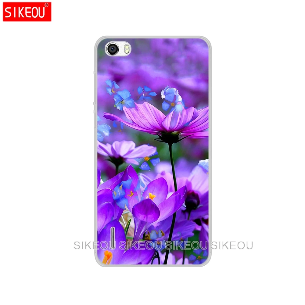 10722 Для huawei для НУА Вэй слава 6 Чехол H60-L01 H60-L02 H60-L04 H60-L12 чехол из силикона/ТПУ мягкий чехол для задней крышки для huawei для НУА Вэй слава 6 Honor6 телефон чехол s - Цвет: 10722