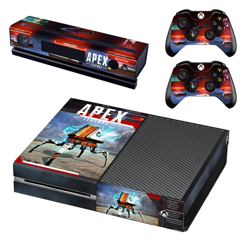 Наклейки Moments Apex Legends Xbox One Набор для кожи виниловые наклейки стикеры на кожу