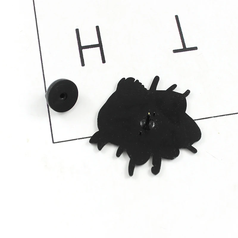 Мультяшная японская брошь в виде инопланетянина гейши креативная Женская Брошь