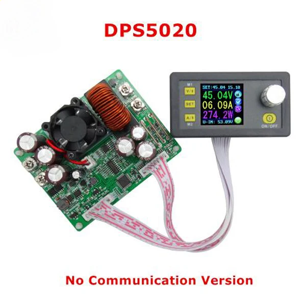 Красный DPS5020 Постоянное Напряжение Ток понижающий связь цифровой блок питания конвертер ЖК-модуль - Цвет: Красный