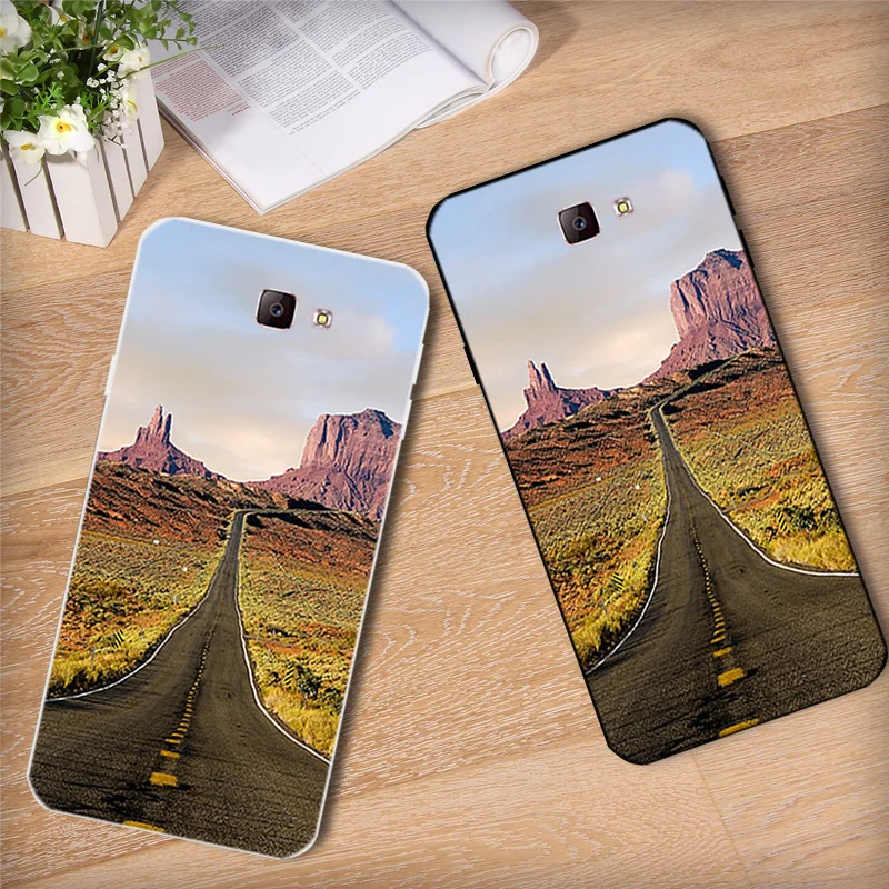 5 &quotFundas для samsung Galaxy J7 премьер On7 2016 G610 Роскошный телефон черный матовый буквы