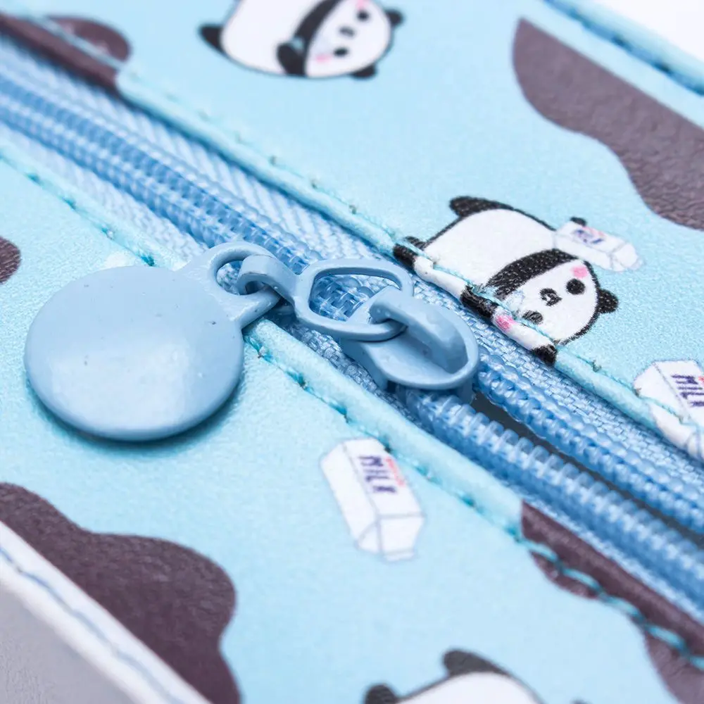 Милый чехол для карандашей из искусственной кожи с рисунком в виде бутылки