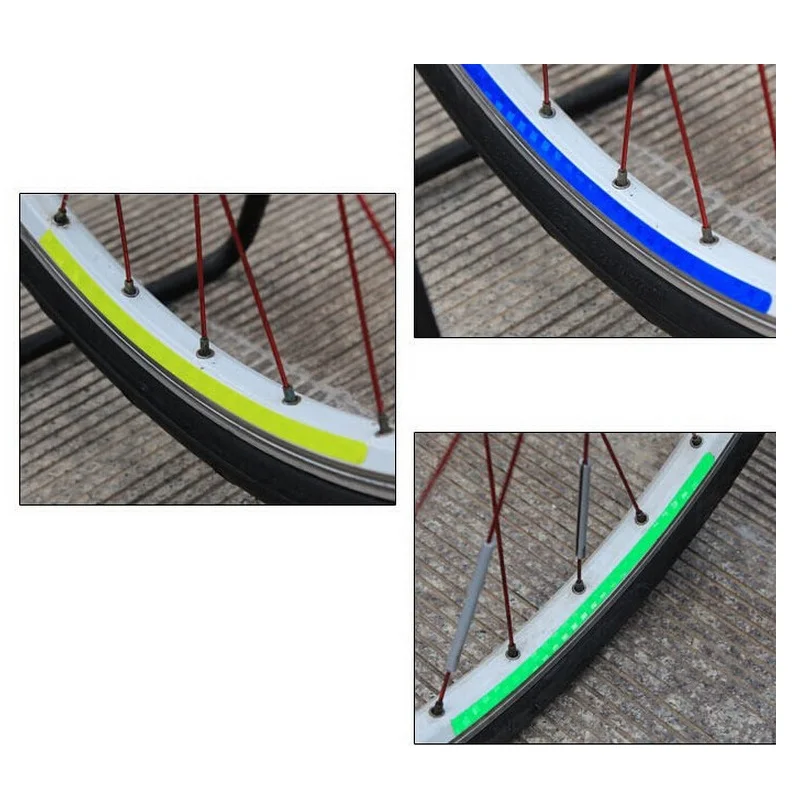 Велосипедный отражатель флуоресцентный MTB велосипед наклейка для велосипеда