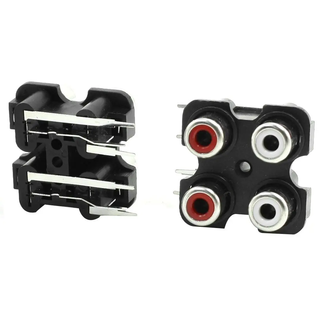 2 шт. монтажное гнездо для печатной платы A/V 4RCA|socket jack|jack a jack2 jack |
