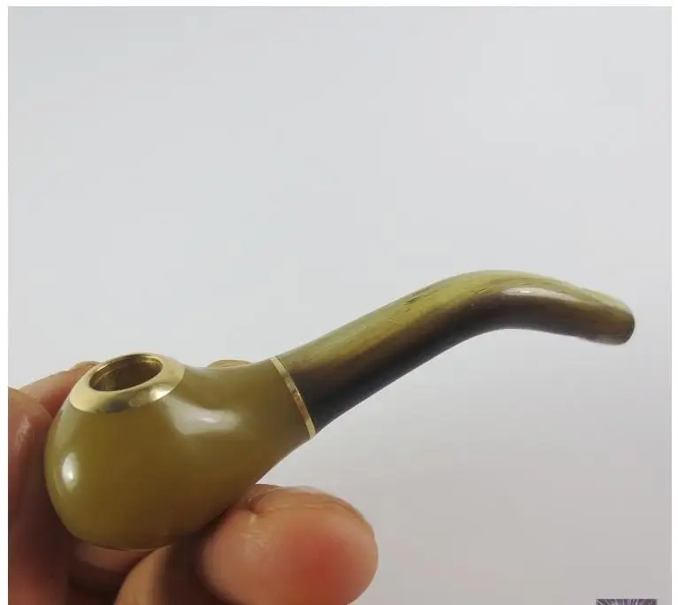 Новый курительный набор копия рога для крупного рогатого скота курительная