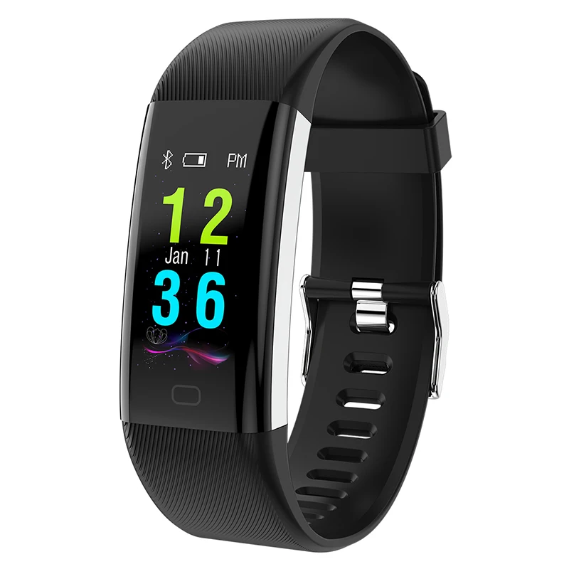 Смарт браслет с шагомером пульсометром тонометром фитнес трекером смарт