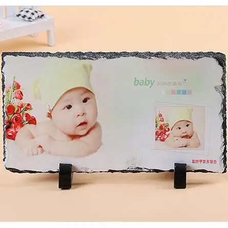 10 pcs thermal transfer blank slate painting craft photo frame | Дом и сад