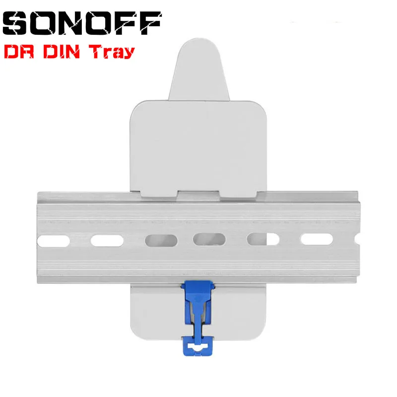 Умный переключатель SONOFF для Basic/RF/ Pow/ TH10/16/ Dual Wifi DR DIN Tray Чехол-держатель с