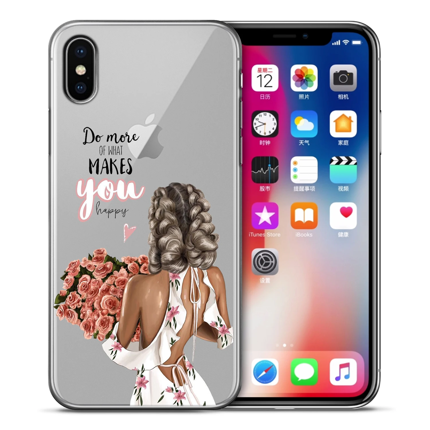 07 Мода для девочек супер мама ребенок папа чехол для телефона для iPhone XS Max XR X 7 6s 8 Plus 5S SE семья мама девочка чехол etui Coque - Цвет: 07