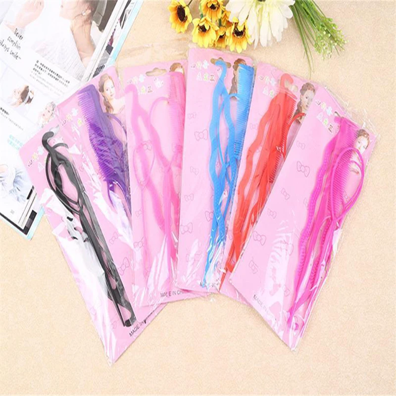 1 комплект MISS ROSE пластиковые инструменты для самостоятельной укладки волос