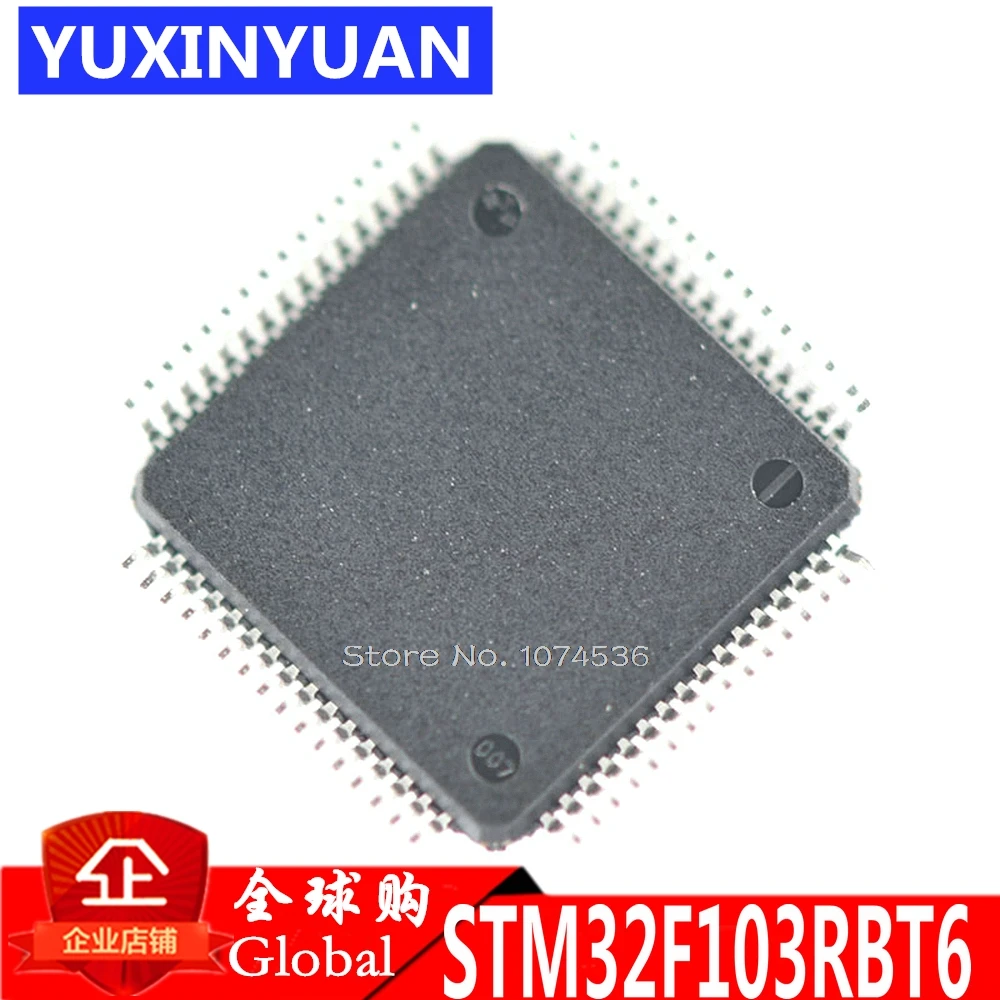 1 шт. STM32F103RBT6 STM32F103 32F103 патч 32 битные микроконтроллеры CORTEX M3 128 k flash LQFP64|flash flash|flash