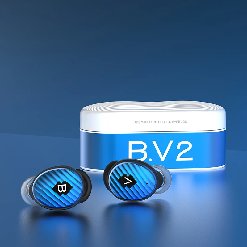 TFZ/ B.V2 наушники-вкладыши TWS с Ture Беспроводной наушники Bluetooth 5 0 зарядом чехол 3D