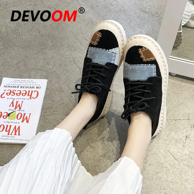 Модная женская обувь на платформе новые трендовые кроссовки массивной подошве с