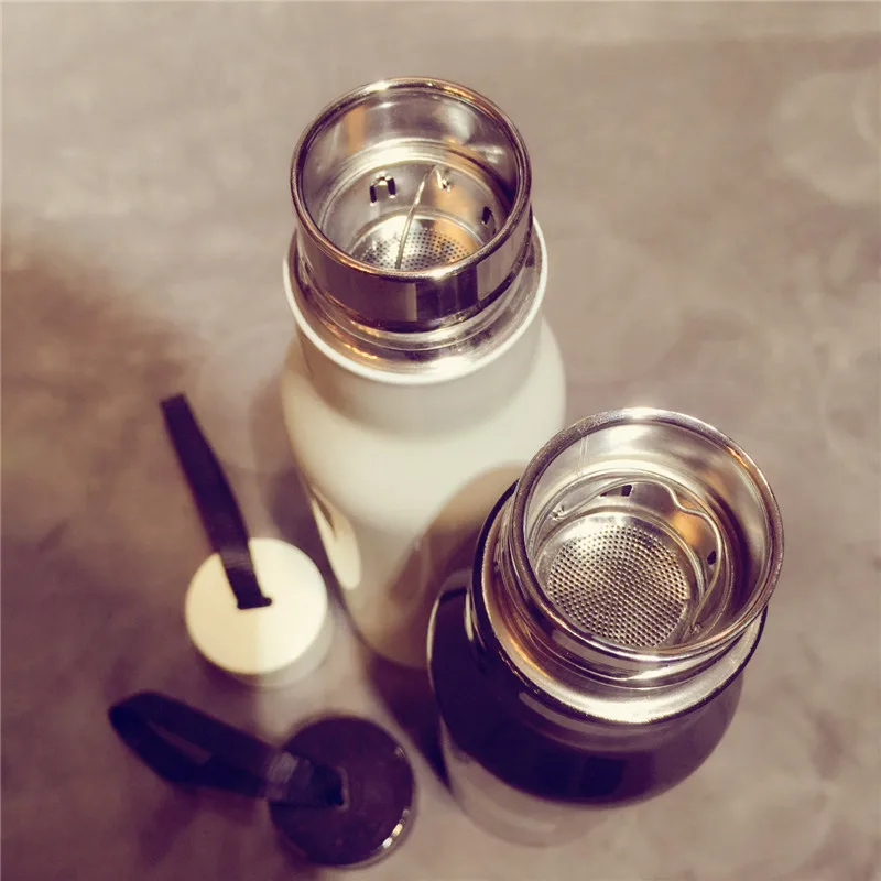 Insulation Cup Leak-Proof Seal Sport Drinking Coffee Portable Travel Sports Vacuum Cups Creative Personality Wine Bottle | Дом и сад