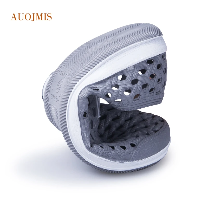 AUOJMIS 2019 new trend fashion casual hole shoes water hollow breathable beach | Обувь