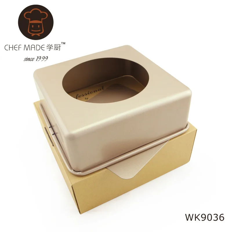 Квадратная коробка для выпечки хлеба форма 8 5 дюймов домашней торта сковорода в