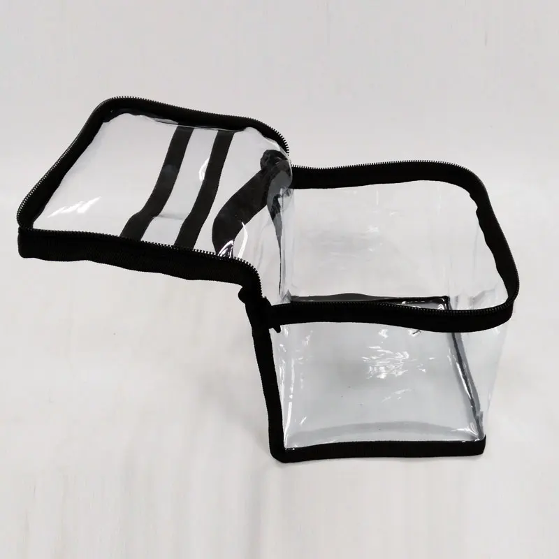 Модные Make Up ремешок из прозрачного ПВХ Водонепроницаемый многофункциональная