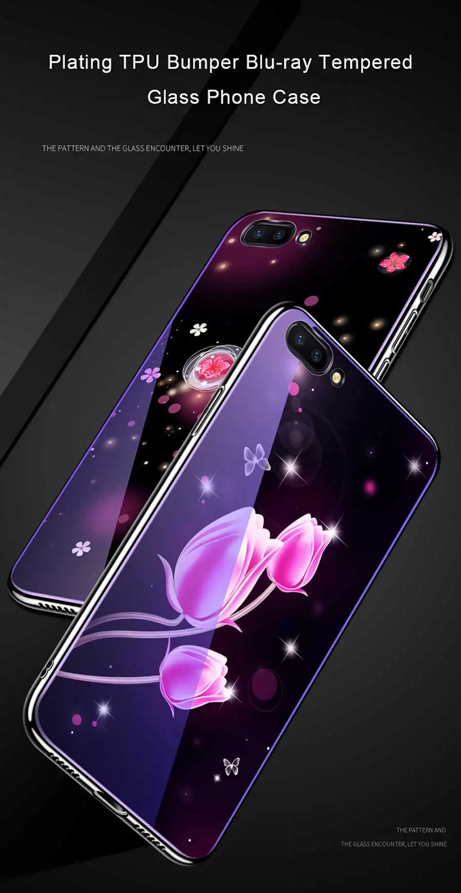 Для huawei Honor 10 чехол роскошный зеркальный Чехол для мобильного телефона 3D Рельефный цветочный узор 9H закаленное стекло противоударный чехол для телефона для huawei Honor 10