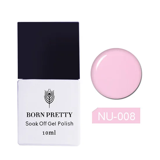 BORN PRETTY, 10 мл, Гель-лак для ногтей, замачиваемый, УФ-лак, гель, маникюрный лак, 12 цветов - Цвет: color 008