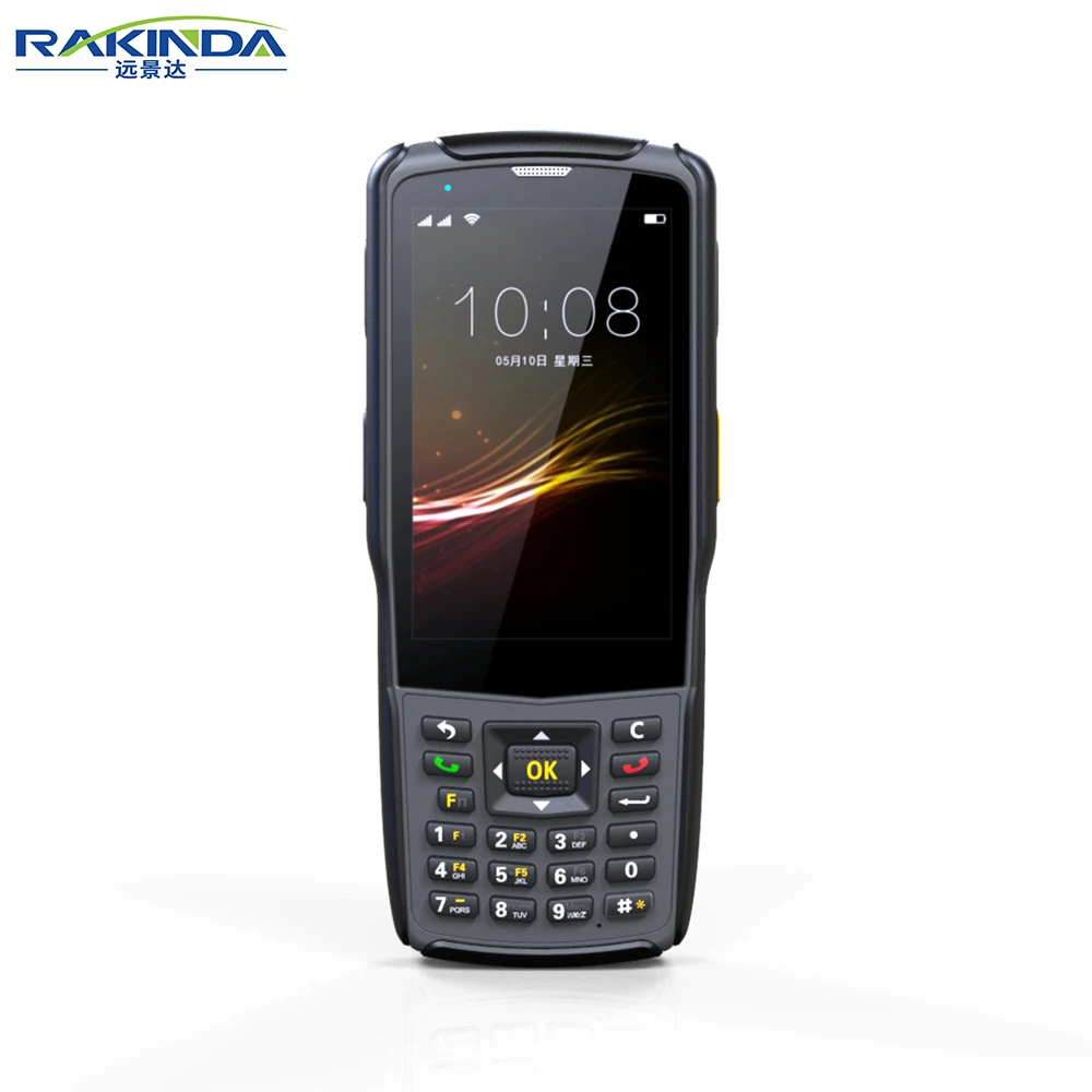 Ручной PDA сканер штрих кодов RAKINDA промышленный IP67 Android 5 1 1D 2D управление