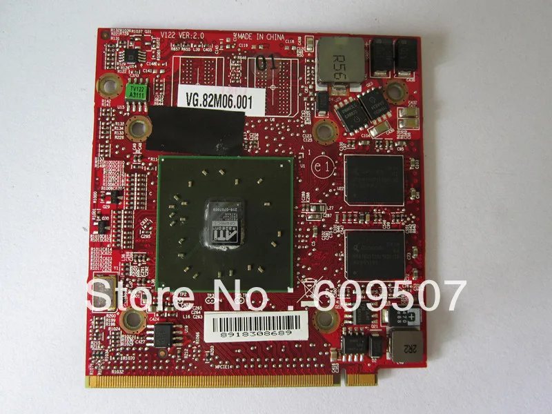 Видеокарта ATI Mobility Radeon HD3470 HD 3470 256 Мб MXM II для ноутбука Acer Aspire 4920G 5530G 5720G 6530G 5630G |