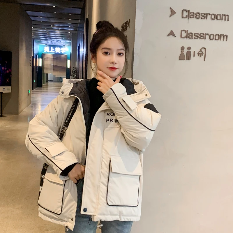 Новая мода 2019 высокое качество зимняя куртка для женщин плюс размер зимнее