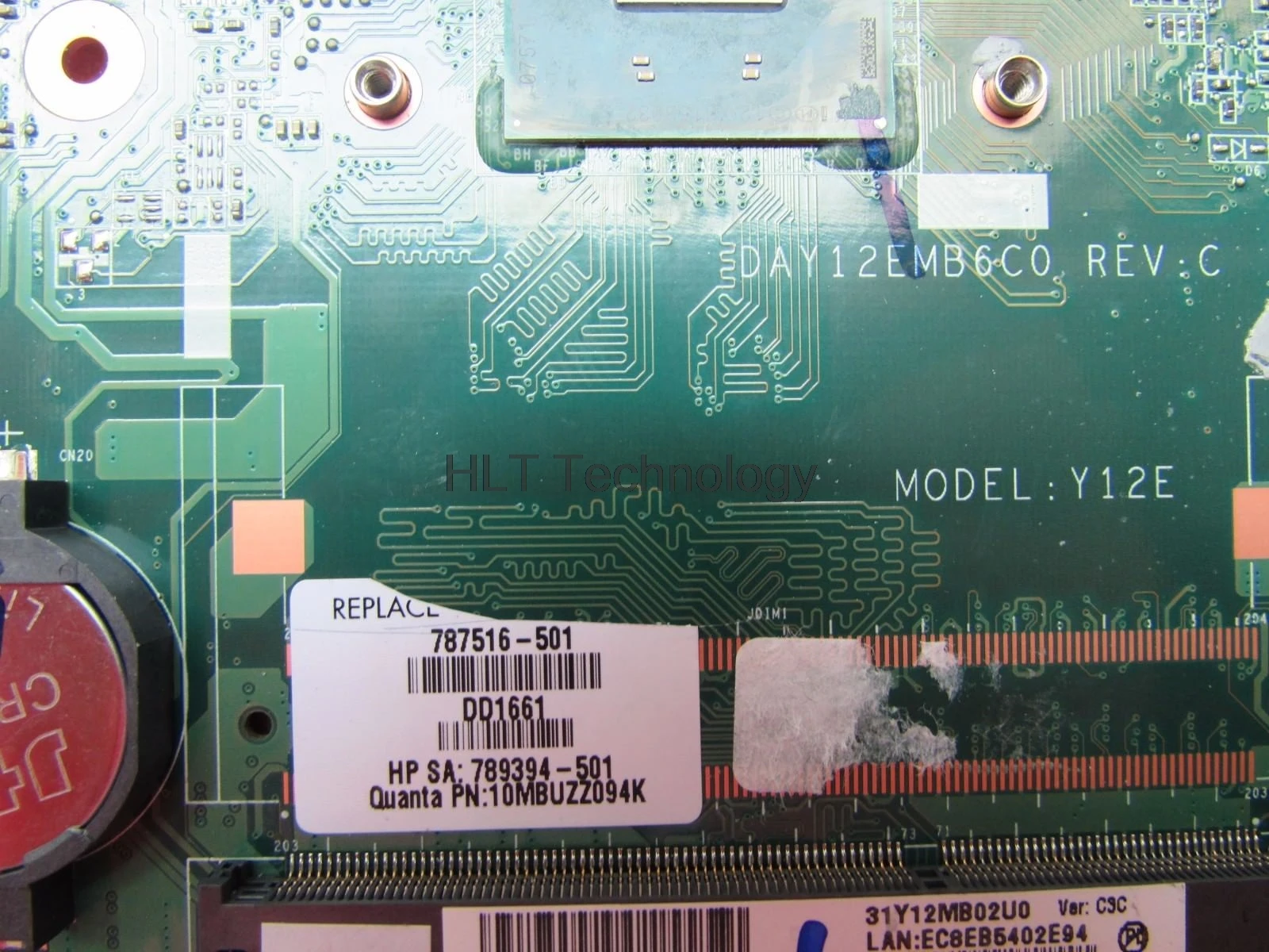 Материнская плата ноутбука для HP 15 17 787516-501 787516-001 N3540 cpu DAY12EMB6C0 материнская DDR3 100%
