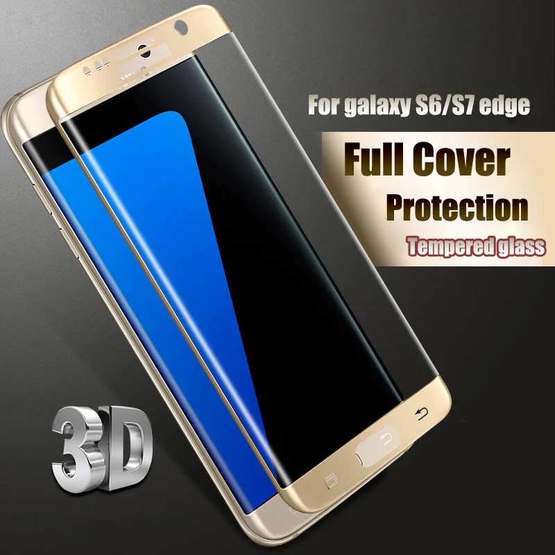 9 H закаленное Стекло для samsung Galaxy S8 плюс 3D Ясно полное покрытие Экран Защитная