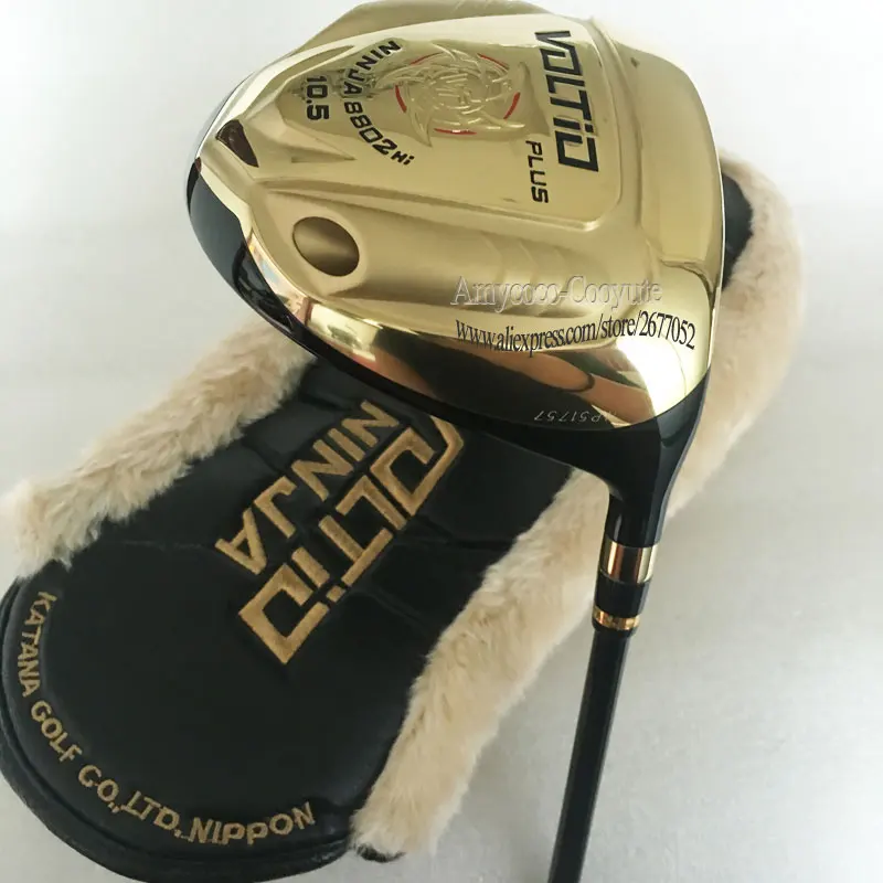 Новые гольф-клубы Катана волтио плюс 8802 Hi Golf Driver 9,5 или 10,5 Лофт VOLTIO Driver графитовая клюшка для гольфа Cooyute