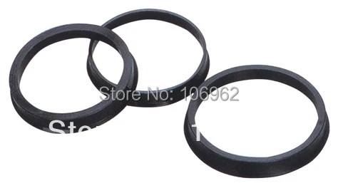 

73.1-65.1mm 4pcs/set Black Plastic Wheel Hub Centric Rings Custom Sizes Available Wheel Rim Parts Accessories Retail & Wholesale