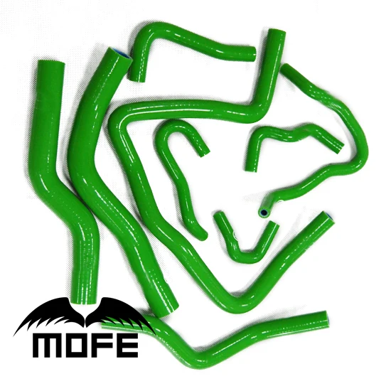 MOFE 9 шт. оригинальный логотип хладагента силиконовый шланг для автомобиля