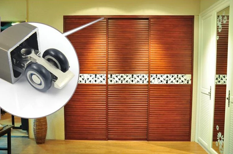 Фурнитура шкив для слайдов раздвижные двери подвесные рельсовые колеса малый