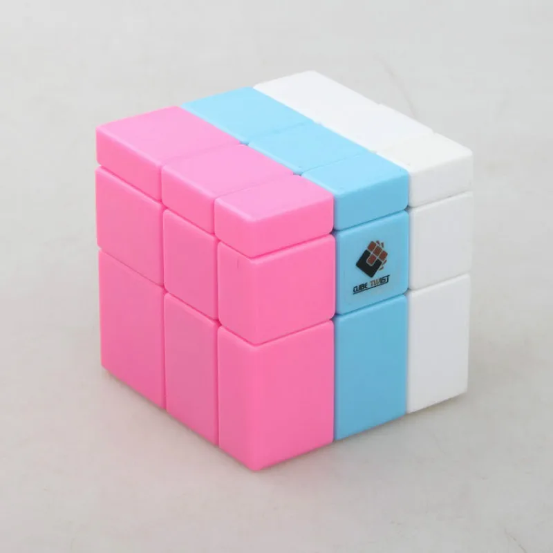 CubeTwist зеркало блоки 3x3x3 Magic Cube Stickerless головоломка куб обучающие игрушки для