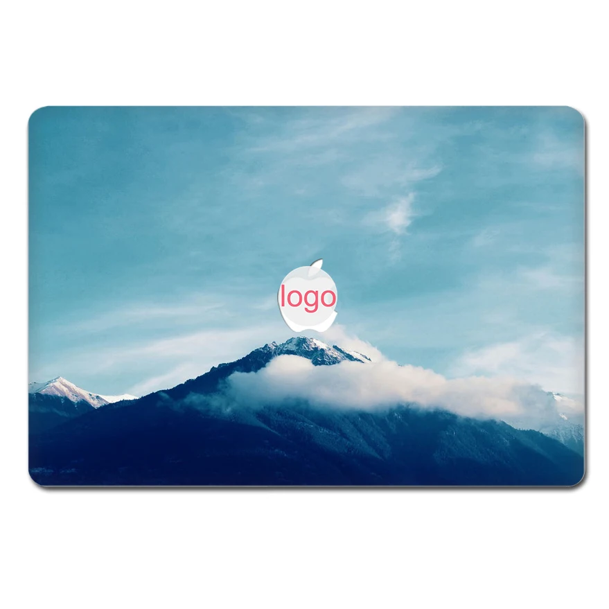 GOOYIYO горячая продажа наклейки для ноутбука верхняя виниловая наклейка снежные