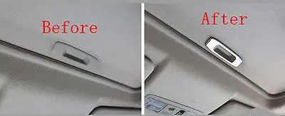 

Stainless Sunroof Handle Cover Trim 1pcs For Mitsubishi Outlander 2013 - 2016