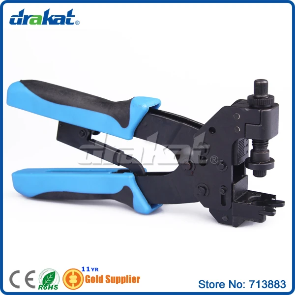 Водонепроницаемый F RCA BNC RG59 RG6 коаксиальный Кримпер|crimper|crimper rg6crimper bnc |