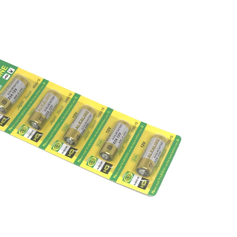100 шт./лот щелочной Батарея 12V 23A 23GA 21/23 A23 A23S E23A EL12 MN21 MS21 V23GA MN21 L1028 RV08 GP23A K23A для пульт дистанционного управления дверным