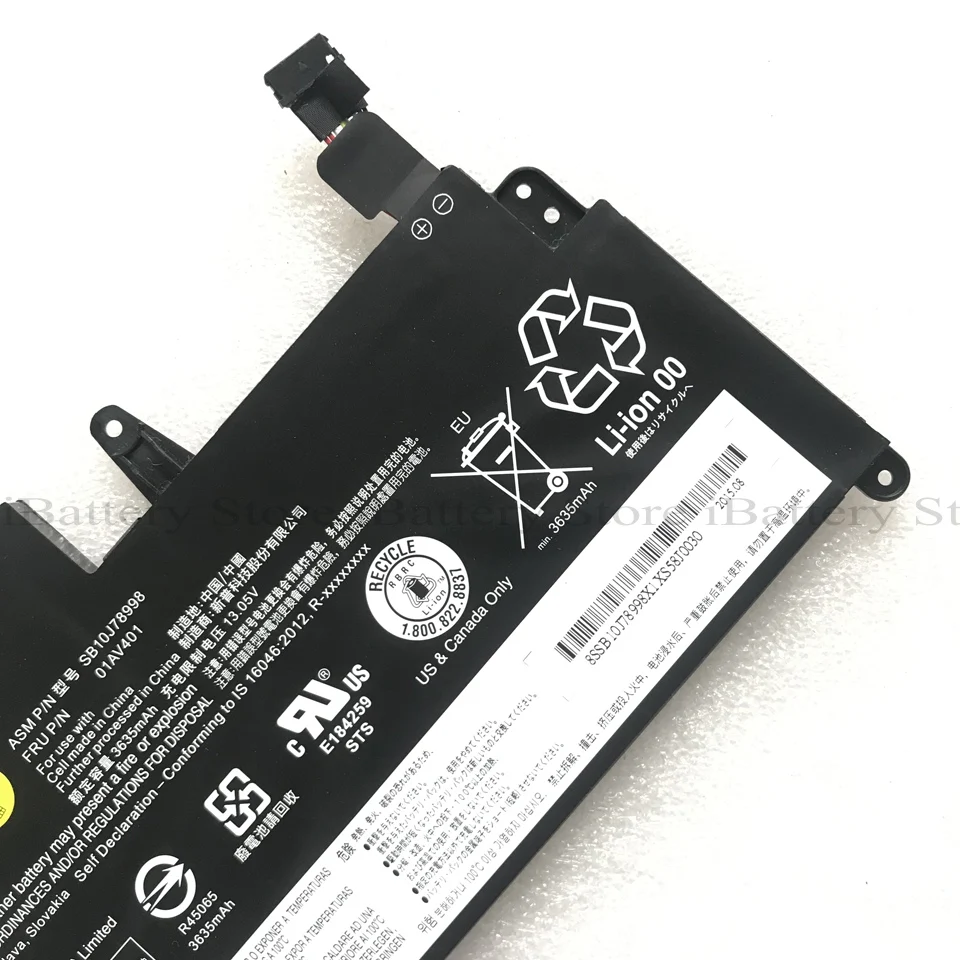 Оригинальный аккумулятор 01AV401 для Lenovo Thinkpad S2 13 Chromebook Series 01AV400 01AV402 SB10J78998 11 25 в 42