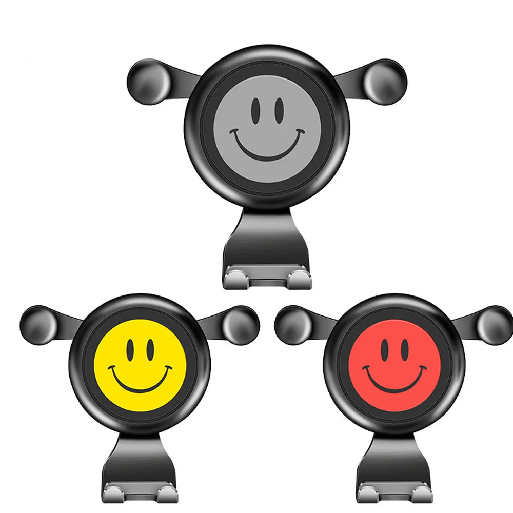 Держатель для телефона в автомобиль вращающийся на 360 ° с креплением решетку