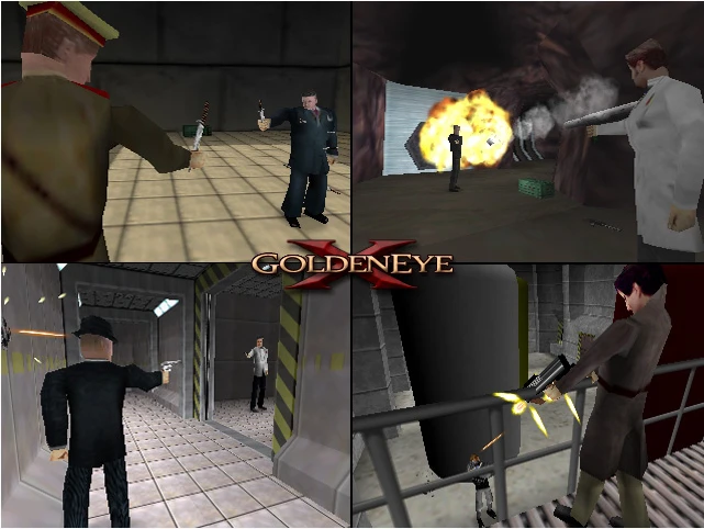 64 битная игра ** GoldenEye X 5D Hack of Perfect Dark (версия Хака! Версия США!)|hack hacking|hacked games |