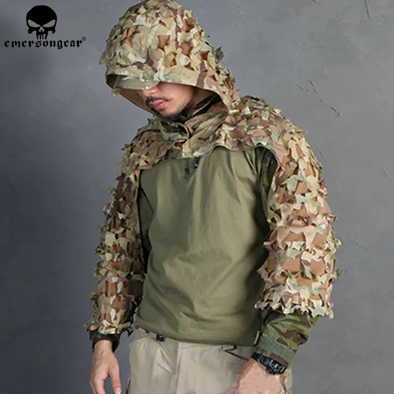 EMERSONGEAR легкий штурмовой Камуфляжный костюм Ghillie секретная охотничья одежда