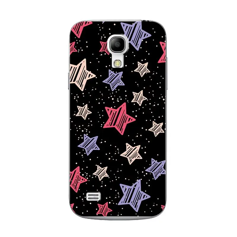 W71 Мягкая Силиконовая обложка чехол для samsung Galaxy S4 Mini/S4Mini GT-I9190 i9195 i9192 картина TPU с рисунком Сердце чехол в виде ракушки 4,3 дюймов - Цвет: W71